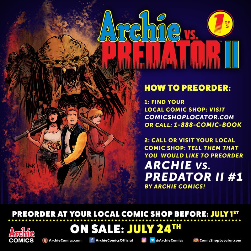Illustration for article titled The Predators Have Gone Too Damn Far in This Exclusive Look Inside Archie vs Predator 2